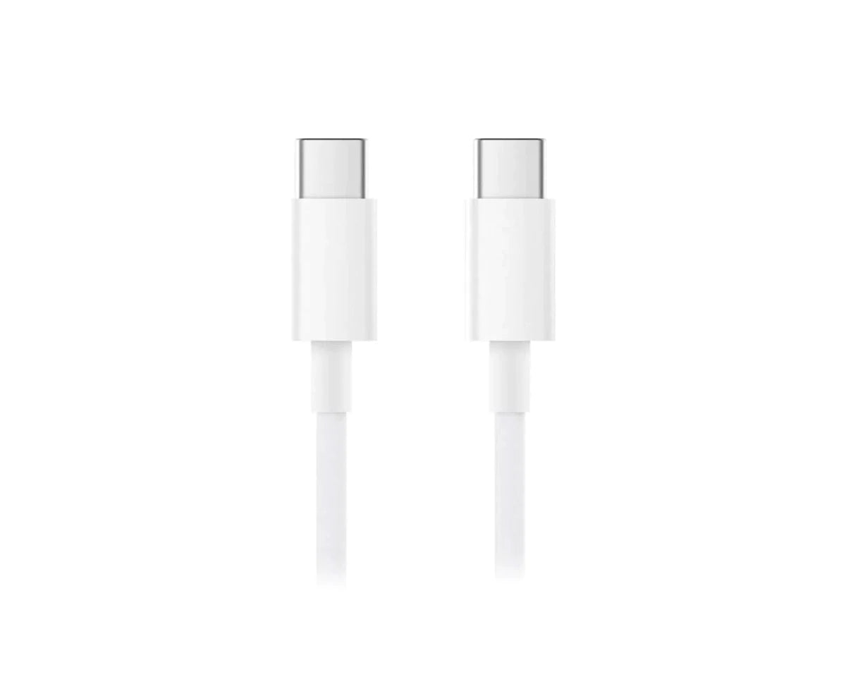 Dapteri Usb-C - Usb-C 20w/5a -Kaapeli 1m - Valkoinen - Dapteri