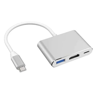 Usb-C - Hdmi, Usb-A, - Keskitin/Sovitin Adapteri - Dapteri - Dapteri