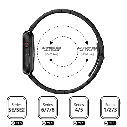 Apple Watch Teräsranneke 38/40/41/42/44/45/49mm  - Dapteri - Dapteri