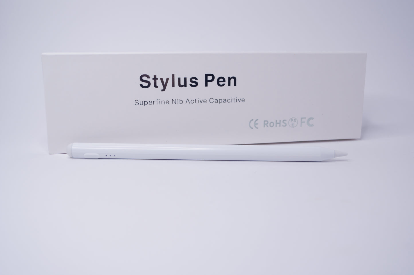 Stylus Kynä Smart - Kahdella Varakärjellä Valkoinen - Dapteri - Dapteri