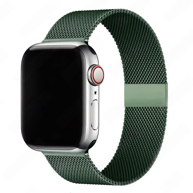 Apple Watch 38 / 40 / 41 / 42 / 44 / 45mm Mesh Ranneke, Eri Väreissä - Dapteri - Dapteri