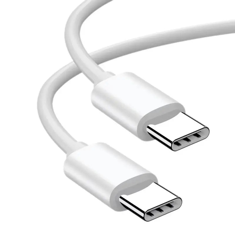 Dapteri Usb-C - Usb-C 20w/5a -Kaapeli 1m - Valkoinen - Dapteri