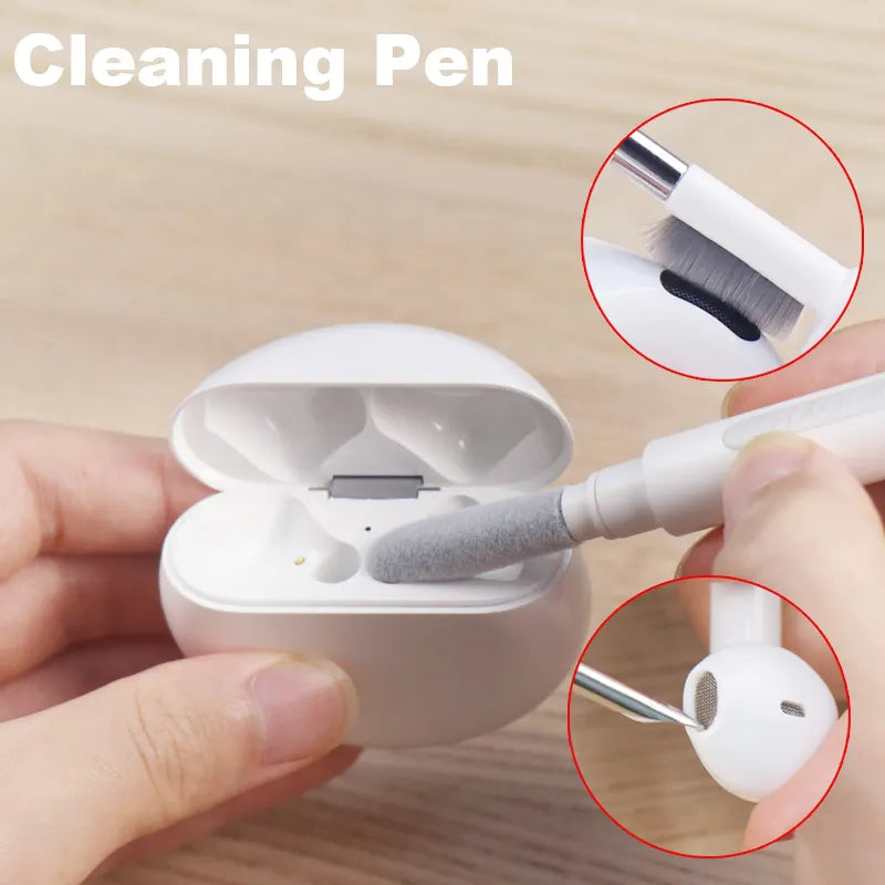 AirPods Cleaner Kit Earbuds Multi Cleaning Pen Työkaluharja - Dapteri - Dapteri