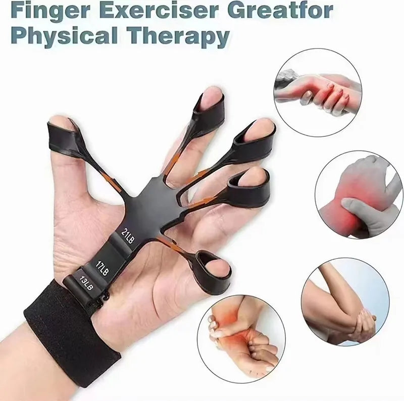 Grip Strengthener Hand Gripper Harjoittaja Kyynärvarren Ja Sormien Voimalle - Dapteri - Dapteri