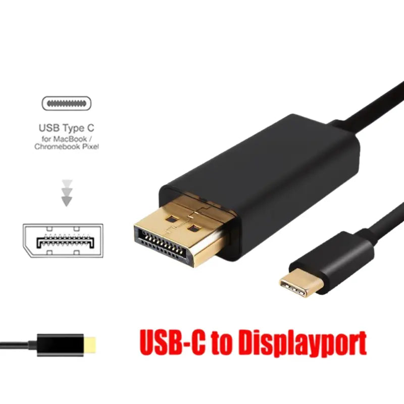 1.8m USB Type C to DisplayPort Cable - Dapteri