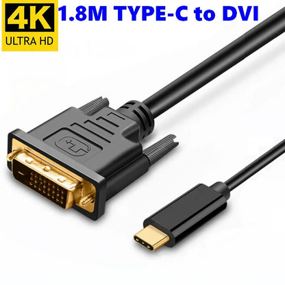 1.8M Type-c to DVI - Dapteri