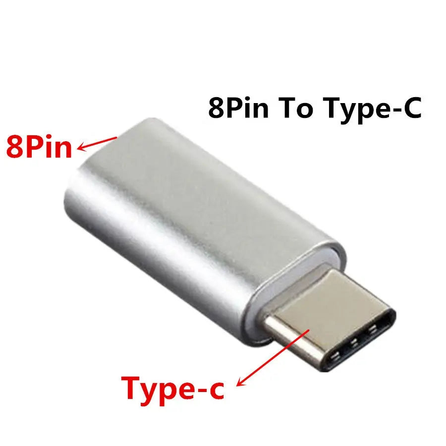 iPhone Lightning iOS 8Pin USB Type C Uros Muunnin - Dapteri - Dapteri