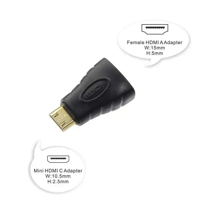 Mini HDMI-Sovitin Hdmi-Ulostuloa - Dapteri - Dapteri