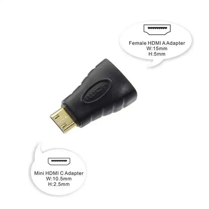 Mini HDMI-Sovitin Hdmi-Ulostuloa - Dapteri - Dapteri