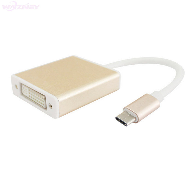 USB 3.1 TYPE-C - DVI 1080P HDTV USB TYPE C - DVI - Muunninkaapeli - Dapteri - Dapteri