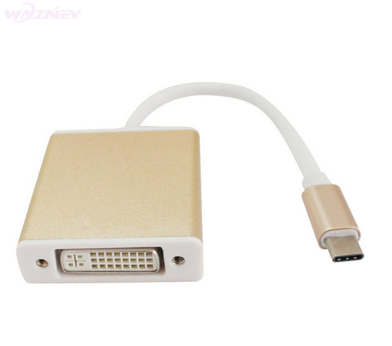 USB 3.1 TYPE-C - DVI 1080P HDTV USB TYPE C - DVI - Muunninkaapeli - Dapteri - Dapteri