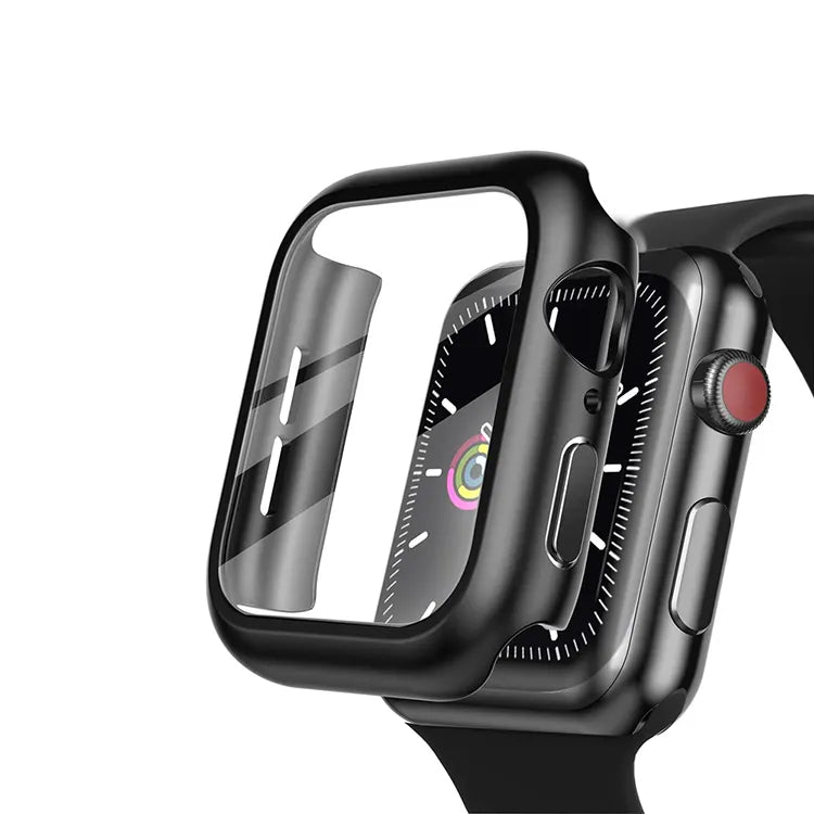 Katsella Lasi Kansi Katsella Näytön Suojus Apple Iwatch Musta - Dapteri - Dapteri