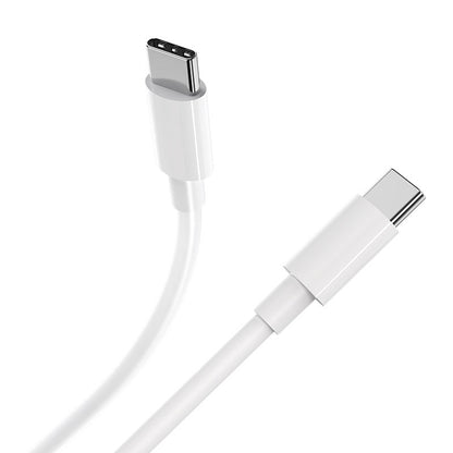 Dapteri Usb-C - Usb-C 20w/5a -Kaapeli 1m - Valkoinen - Dapteri