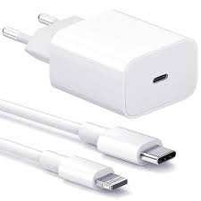 iPhone Laturi 25W Pikalaturi Usb-C - Lightning - Kaapeli 1m - Dapteri - Dapteri