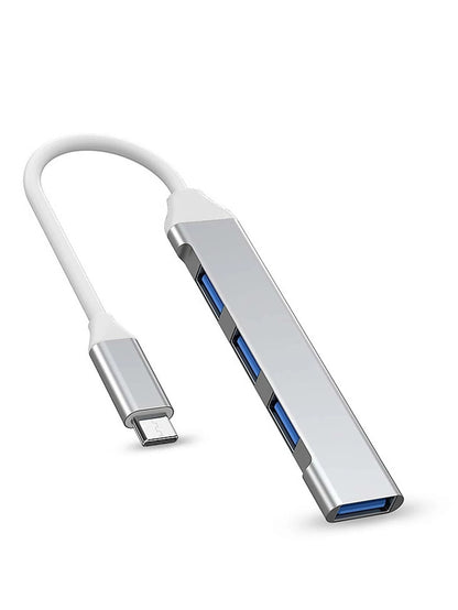 Dapteri USB-C/USB 3.0-keskitin 4 portilla Adapteri - Dapteri