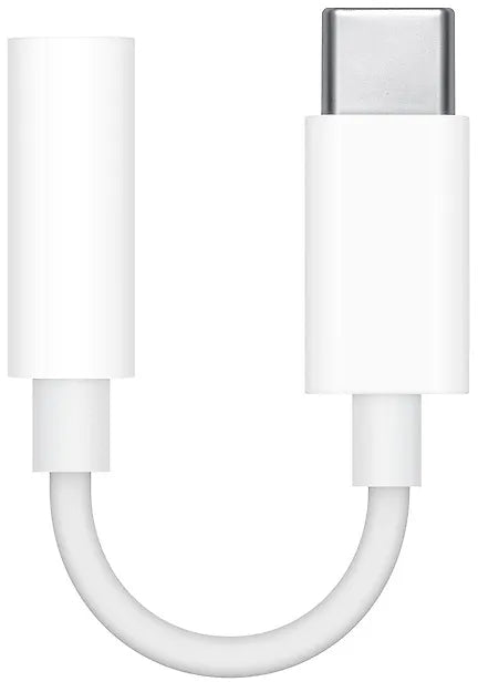 Dapteri USB-C/ 3.5 mm -adapteri - Valkoinen - Dapteri