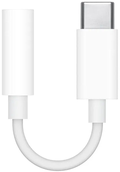 Dapteri USB-C/ 3.5 mm -adapteri - Valkoinen - Dapteri