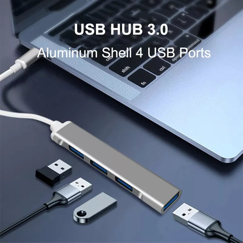 Dapteri USB 3.0 -keskitin 4 portilla Adapteri - Dapteri