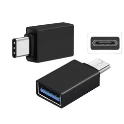 Dapteri Super Nopea Adapteri Usb C-Tyypistä Usb:Hin 3.0 Musta - Dapteri