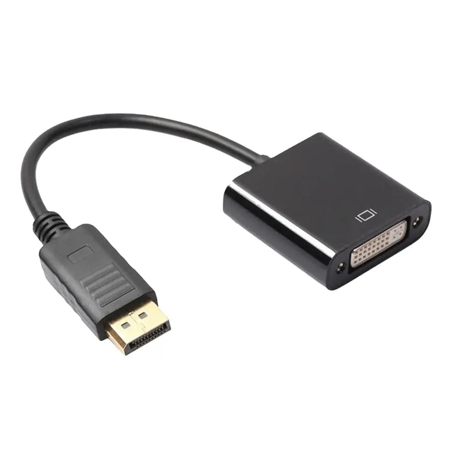 DP-DVI-muunnin DisplayDapteri Port DisplayPort DVI-Pistokemuunnin Kaapeli Mies Naaras 1080P Monitor Projector Display - Dapteri