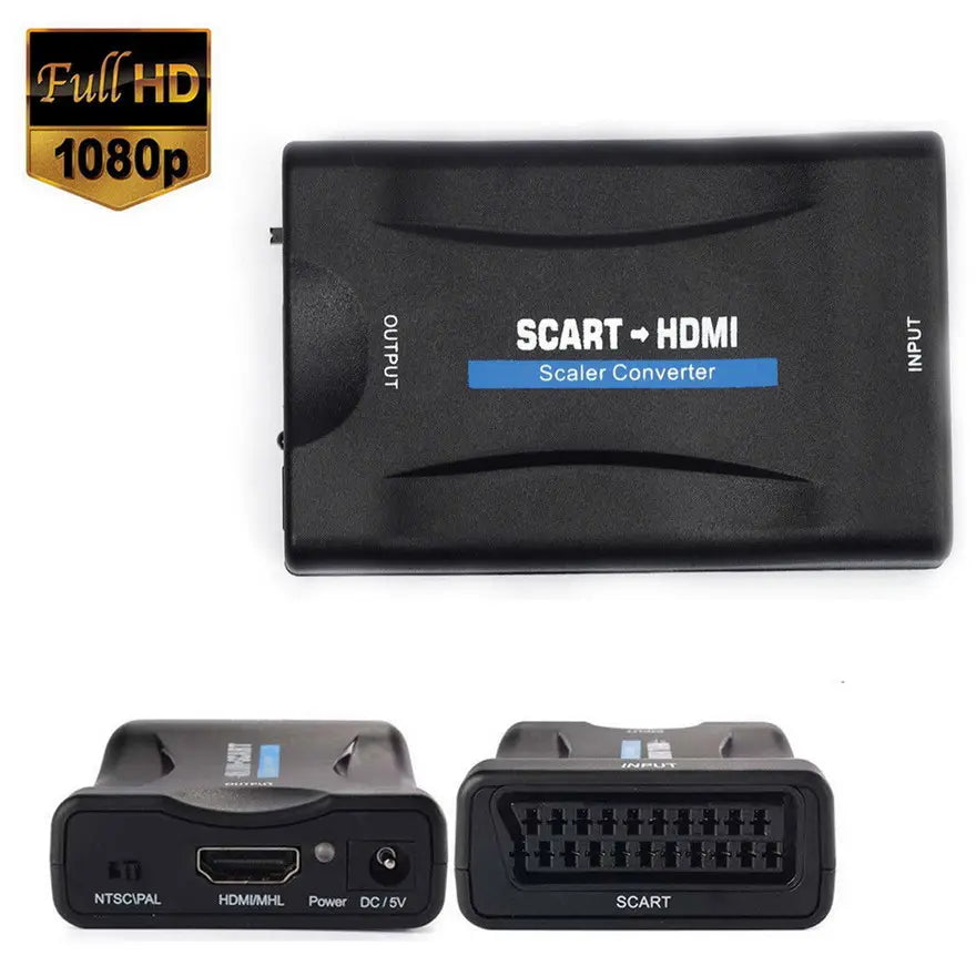 HDMI to SCART FULL HD adapter