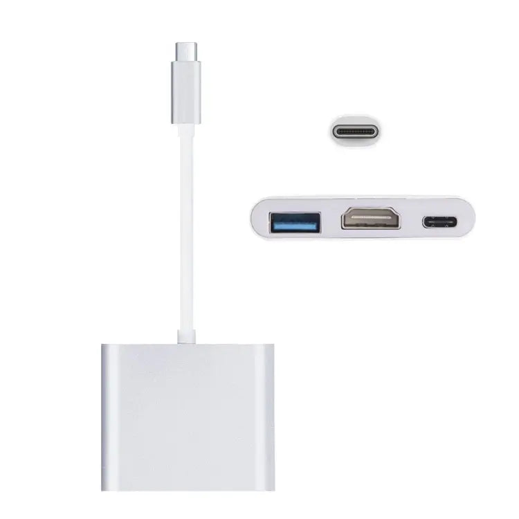 Dapteri HDMI, USB-A, USB-C- Keskitin Adapteri - Dapteri