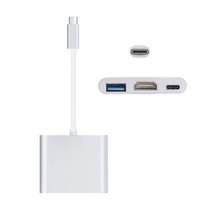 Dapteri HDMI, USB-A, USB-C- Keskitin Adapteri - Dapteri