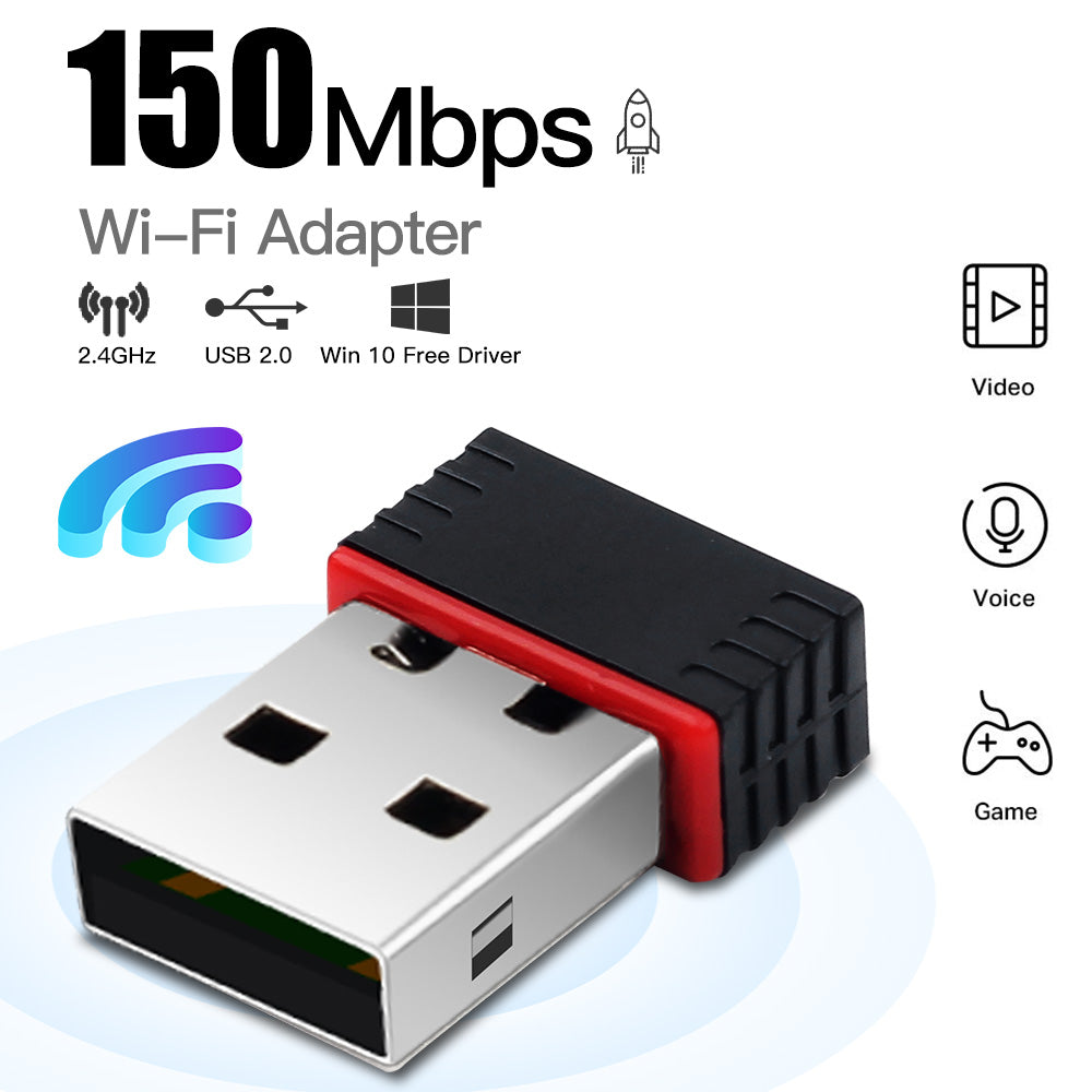 150M USB wireless network card WiFi signal transmitter /receiver WLAN USB Adapter - Dapteri