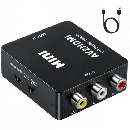 Dapteri Av / Rca -Hdmi -Sovitin / Signaalimuunnin - Dapteri