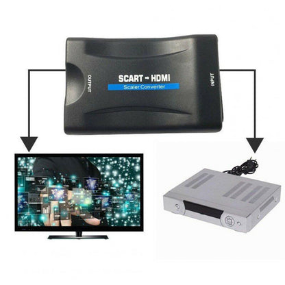 Dapteri Scart - Hdmi - Muunnin - Dapteri